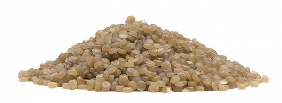 Вторичная гранула ПВД цвет карамель - Вид 1